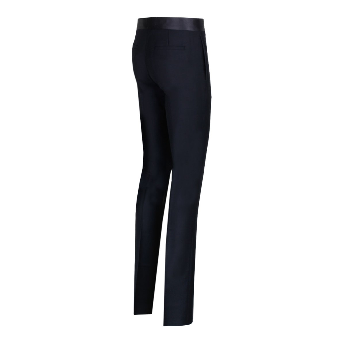 Night Blue Wool Trousers