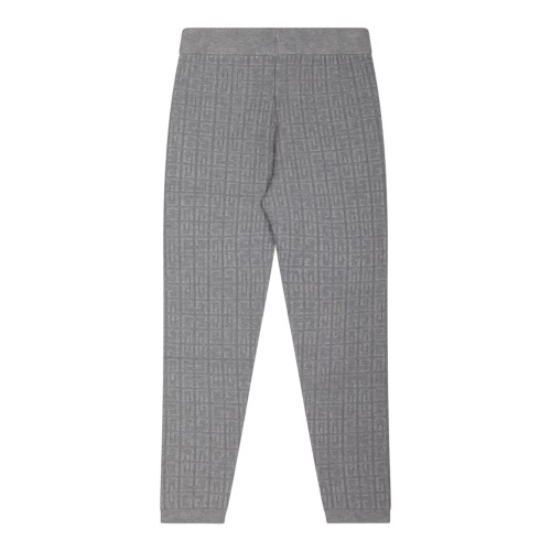 Grey Logo Jacquard Leggins 2