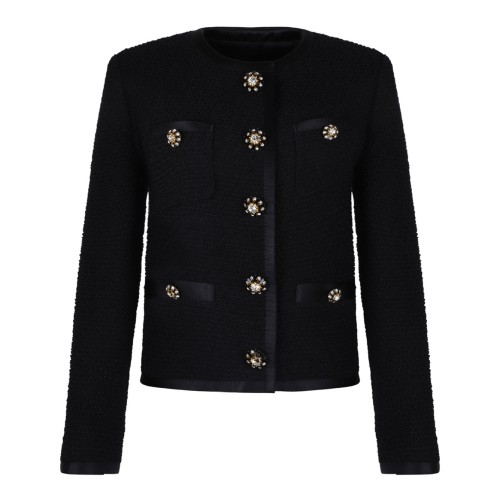 Black Knitted Jacket