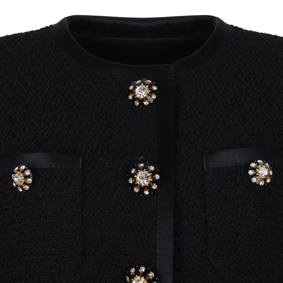 Black Knitted Jacket