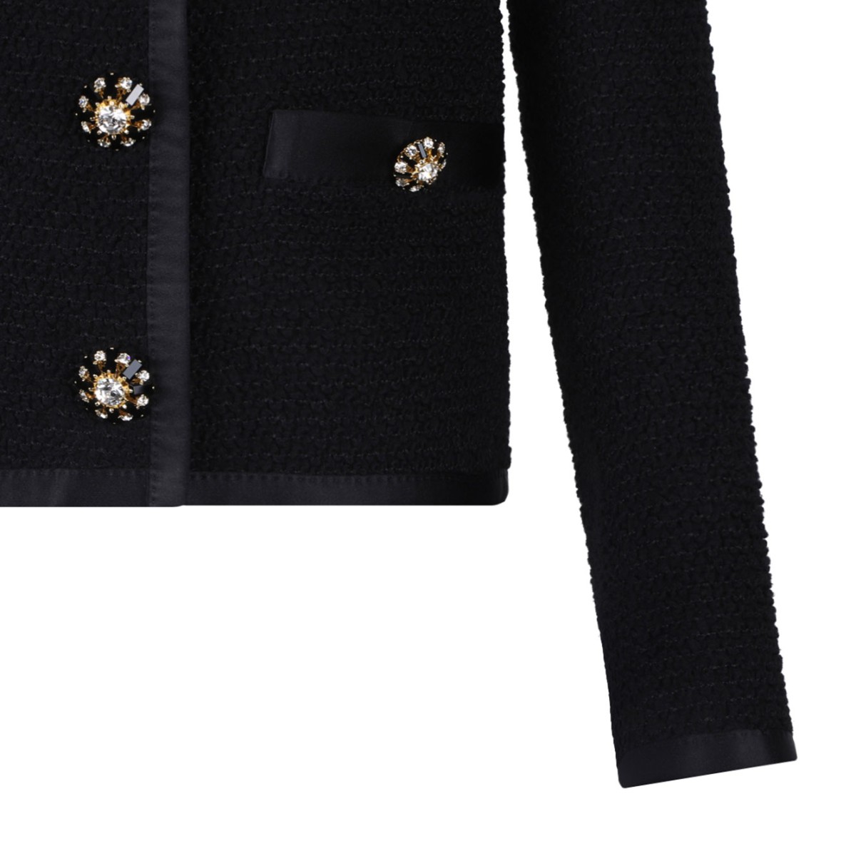 Black Knitted Jacket
