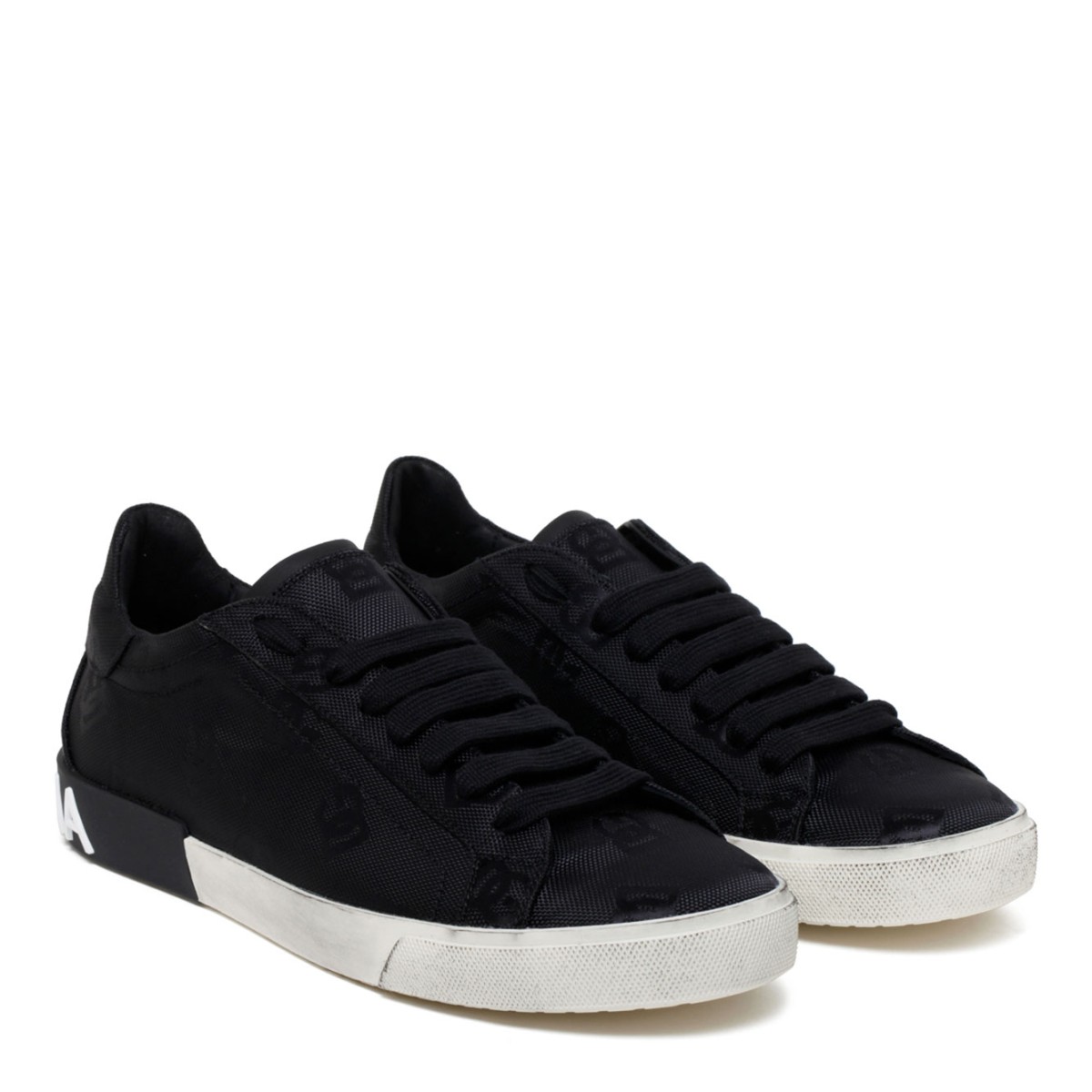 Dark Grey and Light Grey Portofino Sneakers