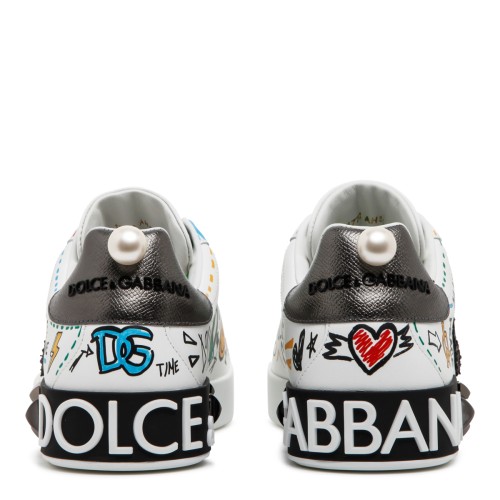 Graffiti Print Sneakers