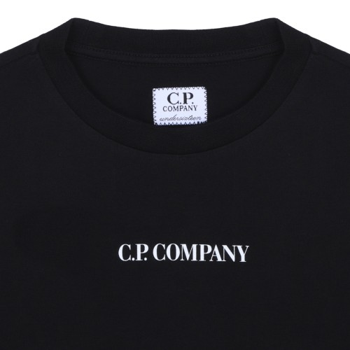 Black Logo Print T-Shirt
