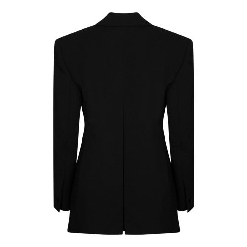 Black Virgin Wool Blazer 2