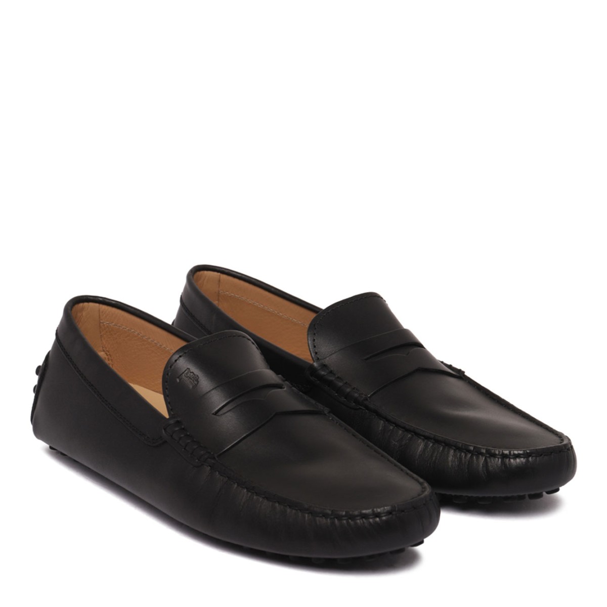 Black Gommino Driving Shoes