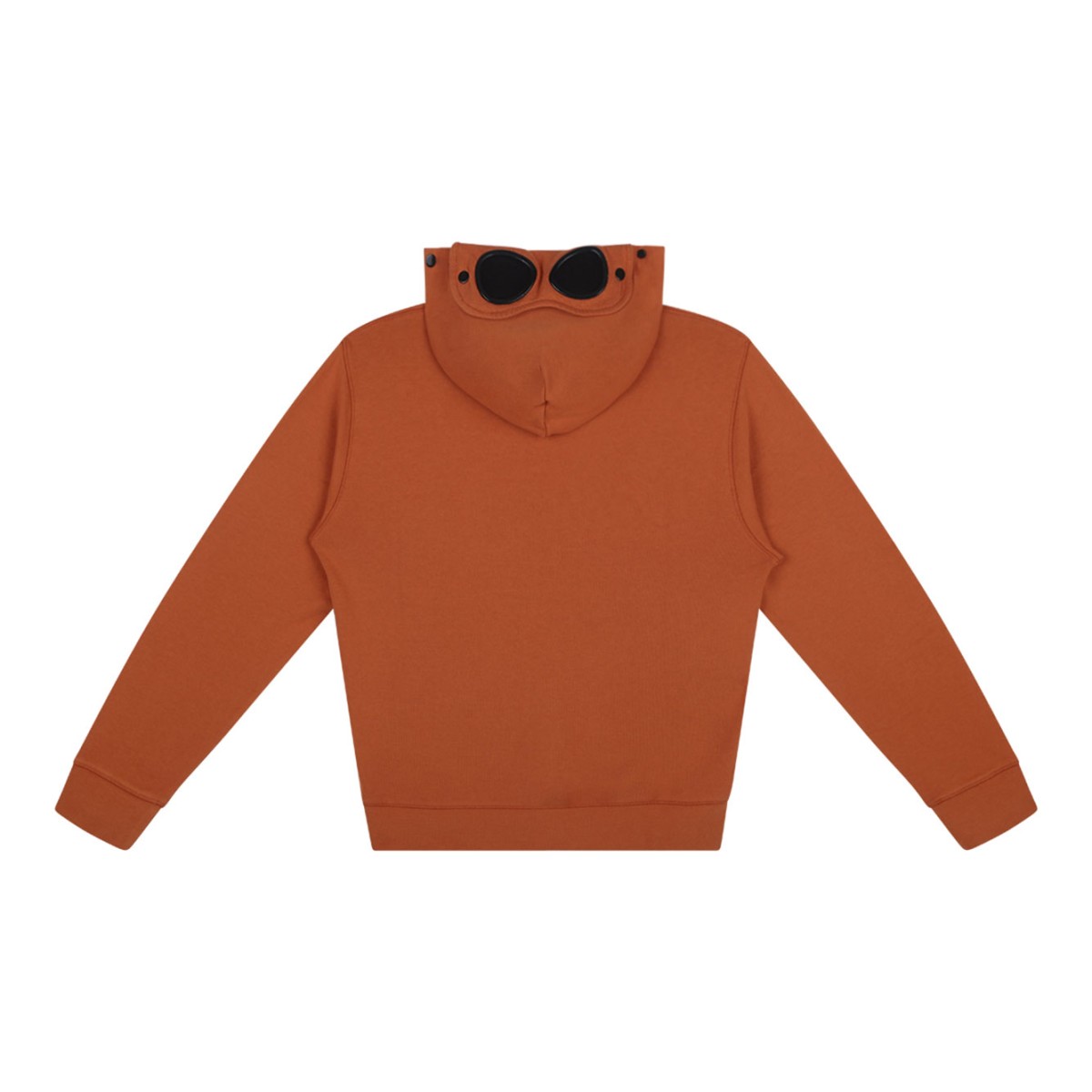 Orange Logo Print Sweatshirt