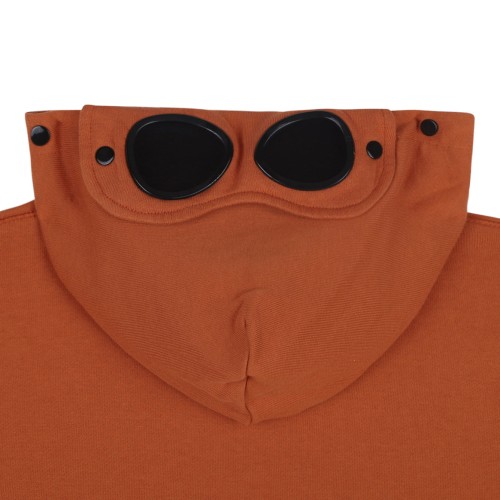 Orange Logo Print Sweatshirt