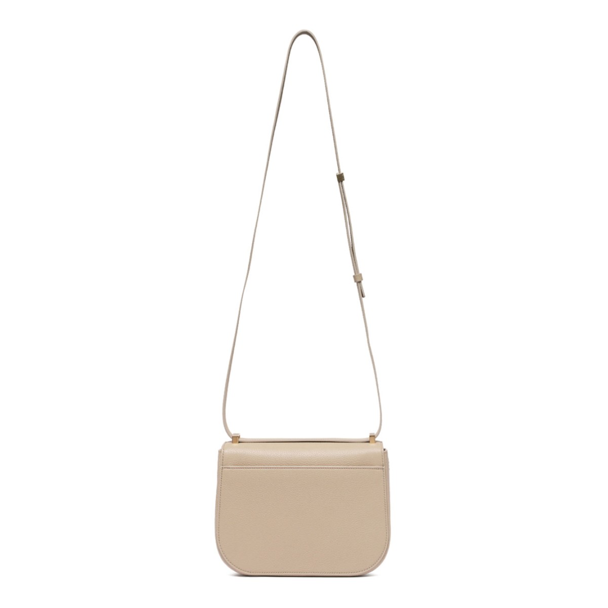 Light Beige Double Gancini Shoulder Bag