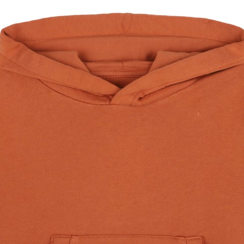 Orange Rust Logo Patch Hoodie