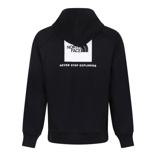 Black Logo Print Hoodie 2