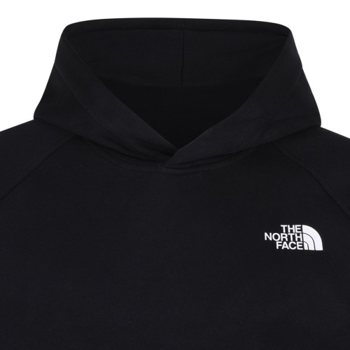 Black Logo Print Hoodie
