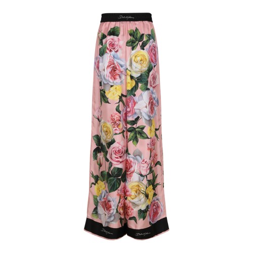 Floral Print Trousers 2