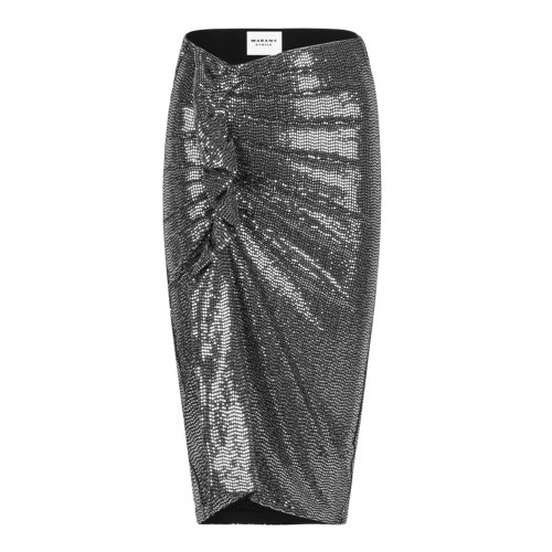 Dolene Rhinestone Miniskirt