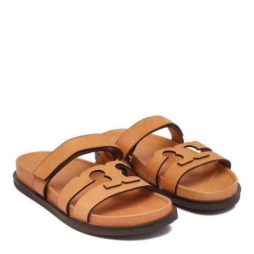 Caramel Brown Ines Slides 2