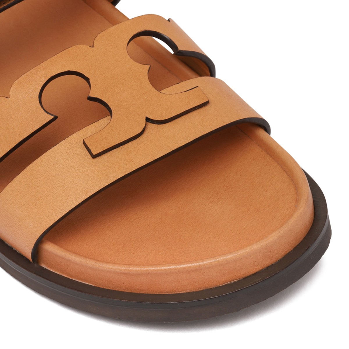 Caramel Brown Ines Slides