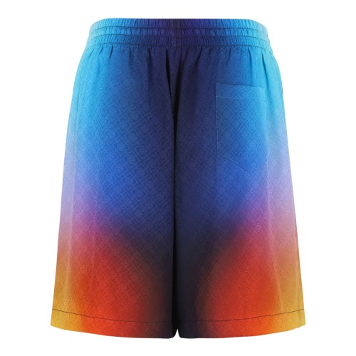 Gradient Silk Shorts 2