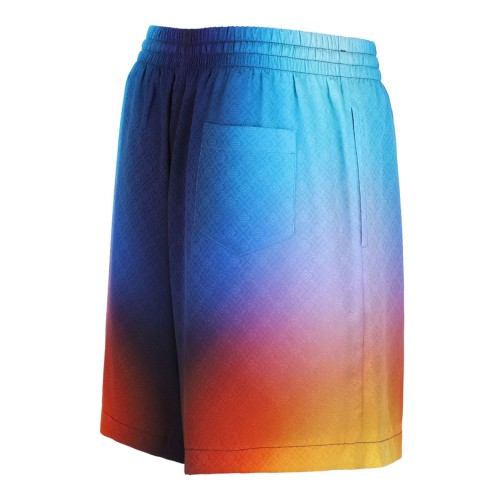 Gradient Silk Shorts