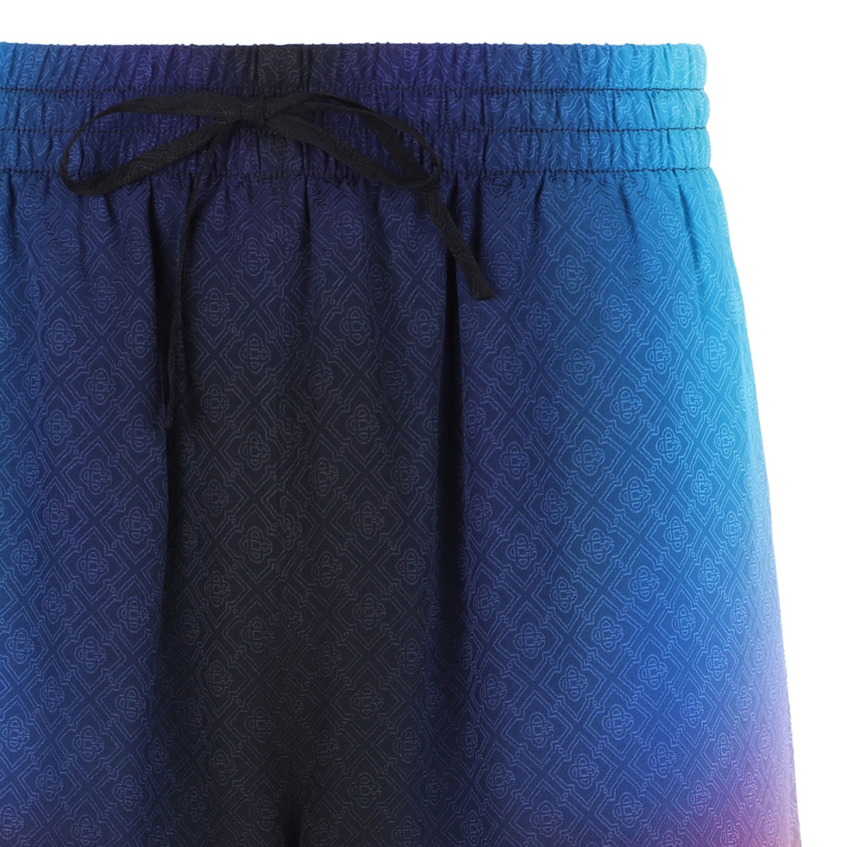 Gradient Silk Shorts