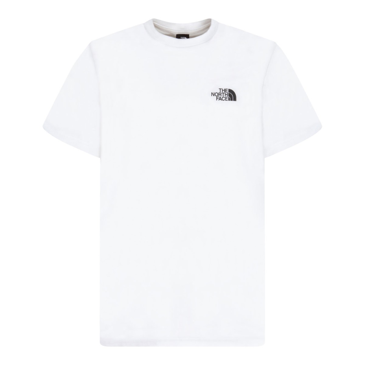 White Logo Print T-Shirt