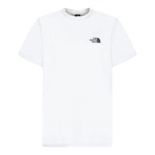 White Logo Print T-Shirt
