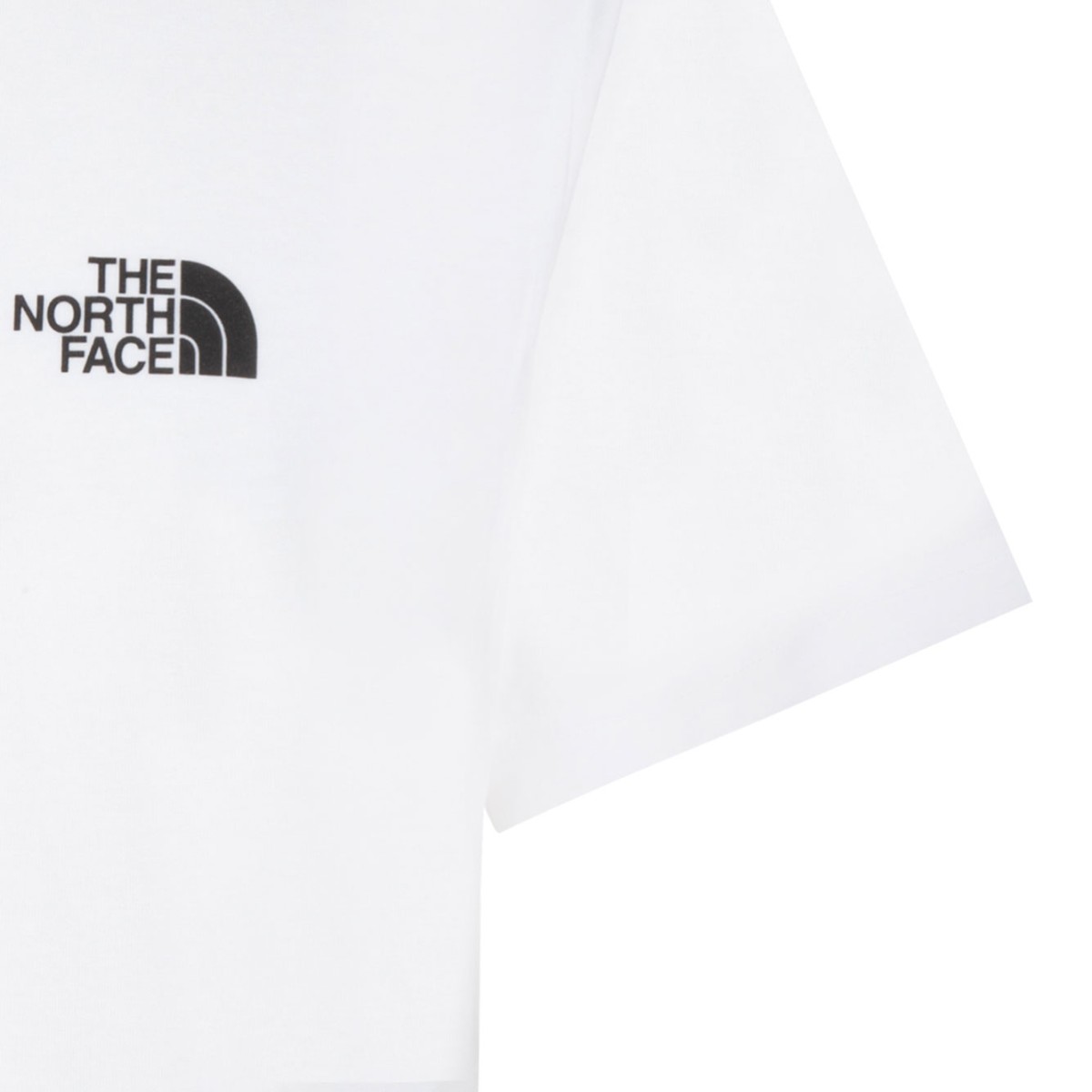 White Logo Print T-Shirt
