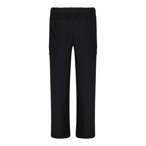 Black Cargo Trousers