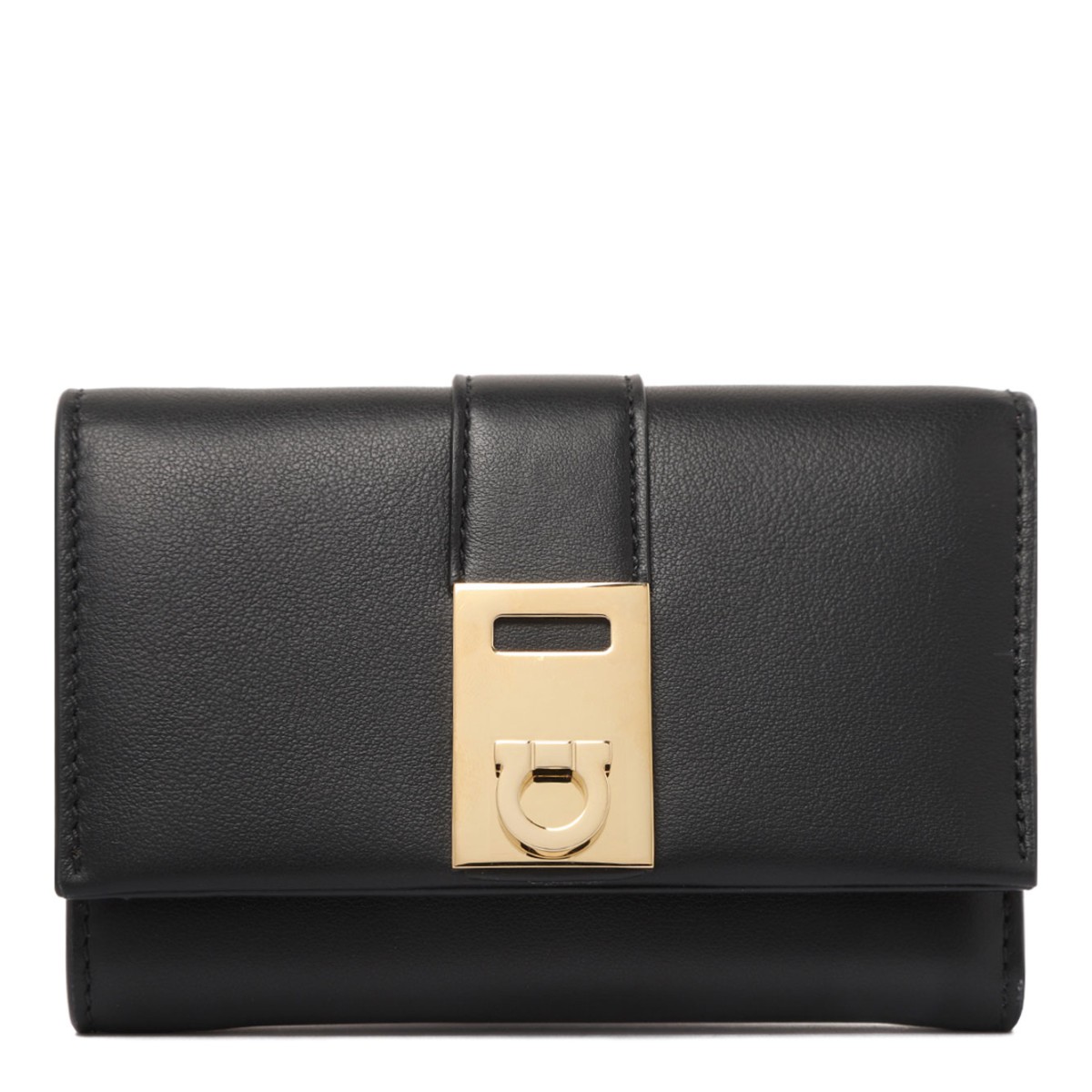 Black Hug Leather Wallet
