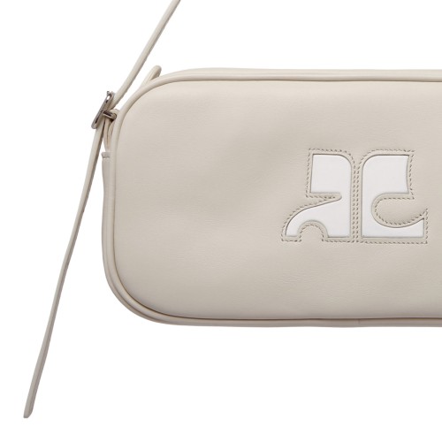 Mastic Grey AC Reedition Leather Bag