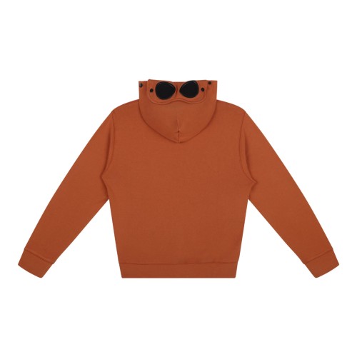 Orange Logo Print Sweatshirt