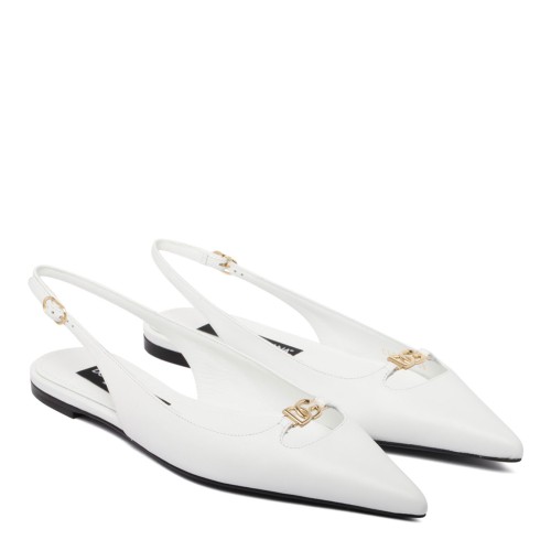 White Slingback Shoes 2