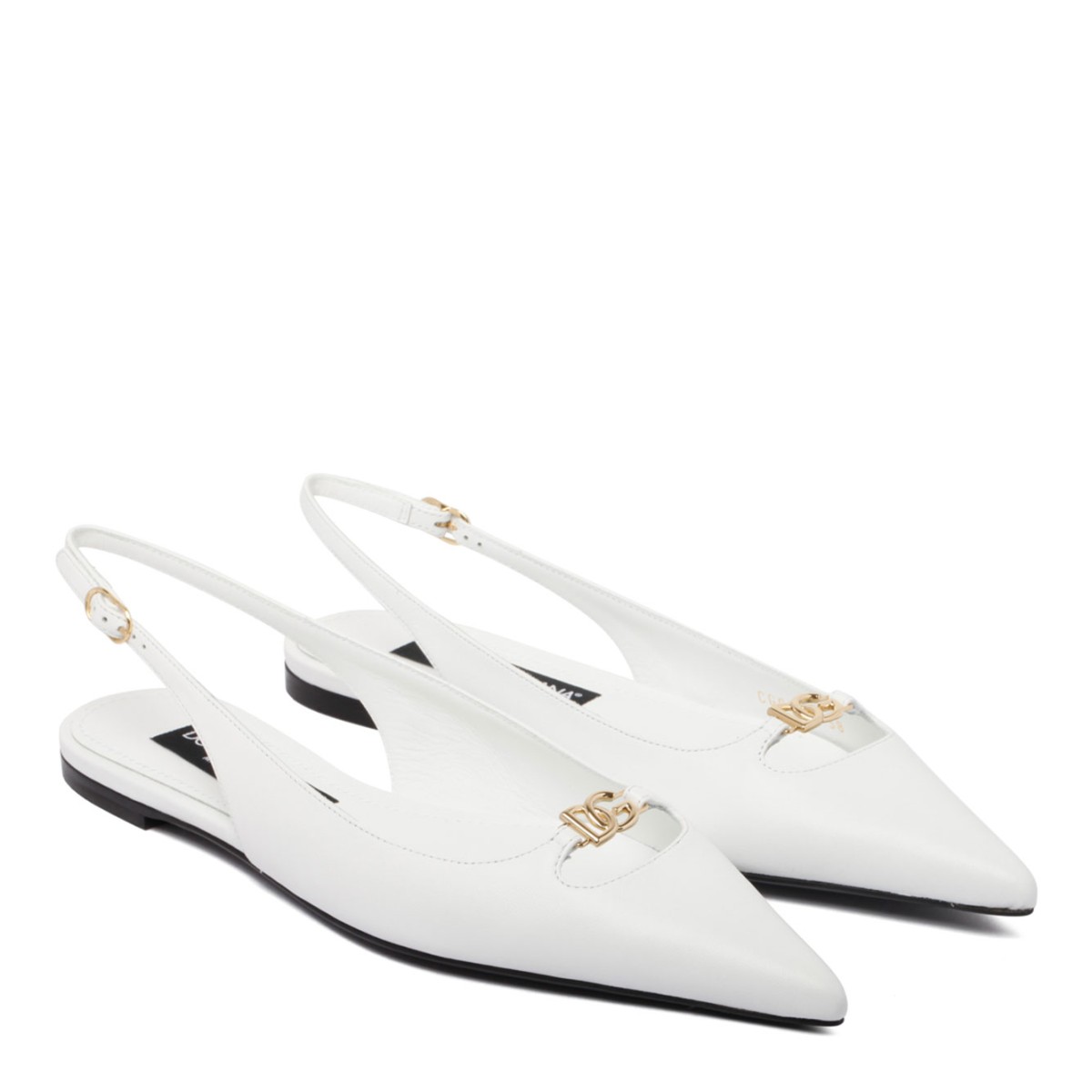 White Slingback Shoes