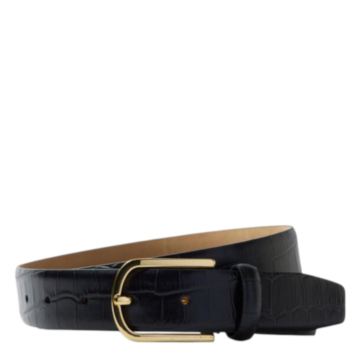 Black Leather Belt