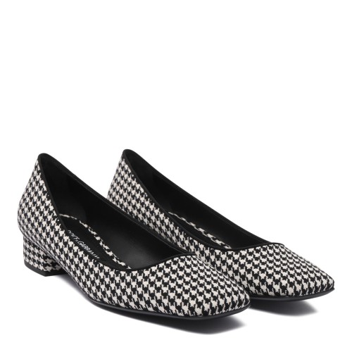 Houndstooth Pumps