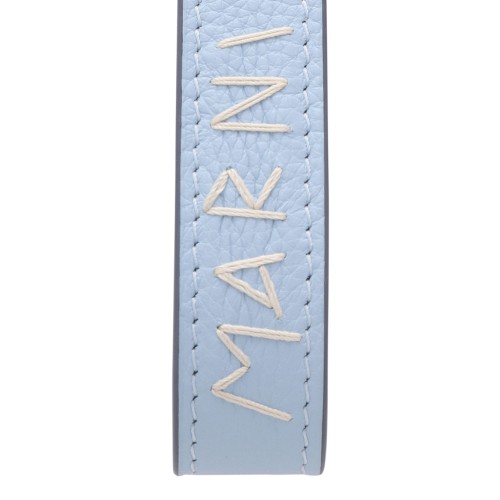 Light Blue Logo Embroidered Keyring