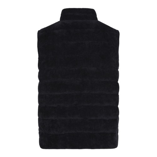 Black Corduroy Gilet