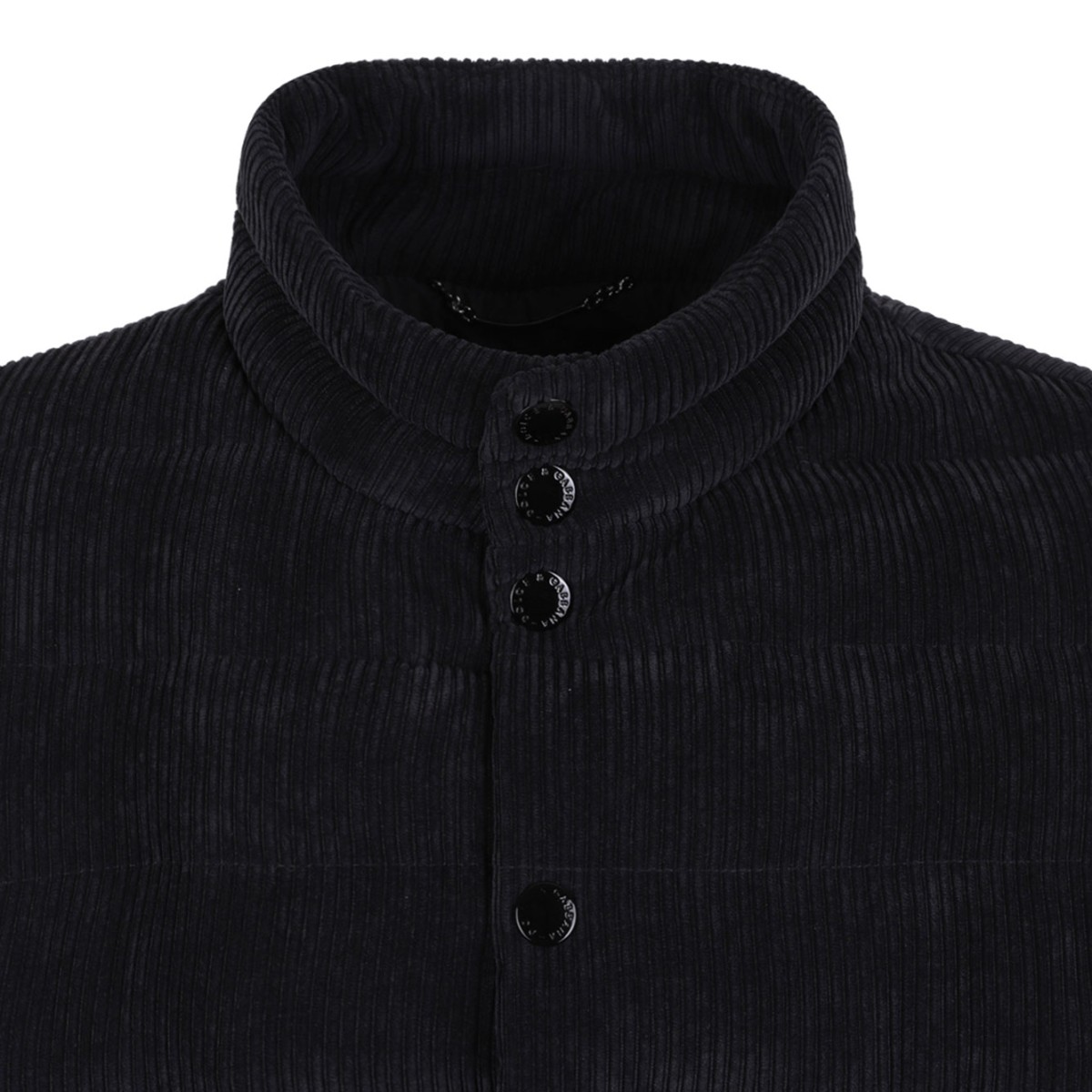 Black Corduroy Gilet