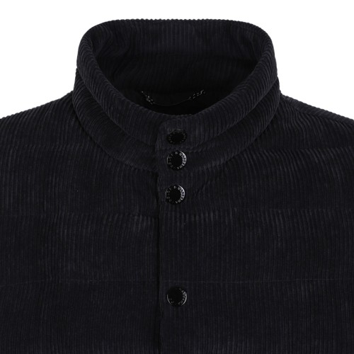 Black Corduroy Gilet