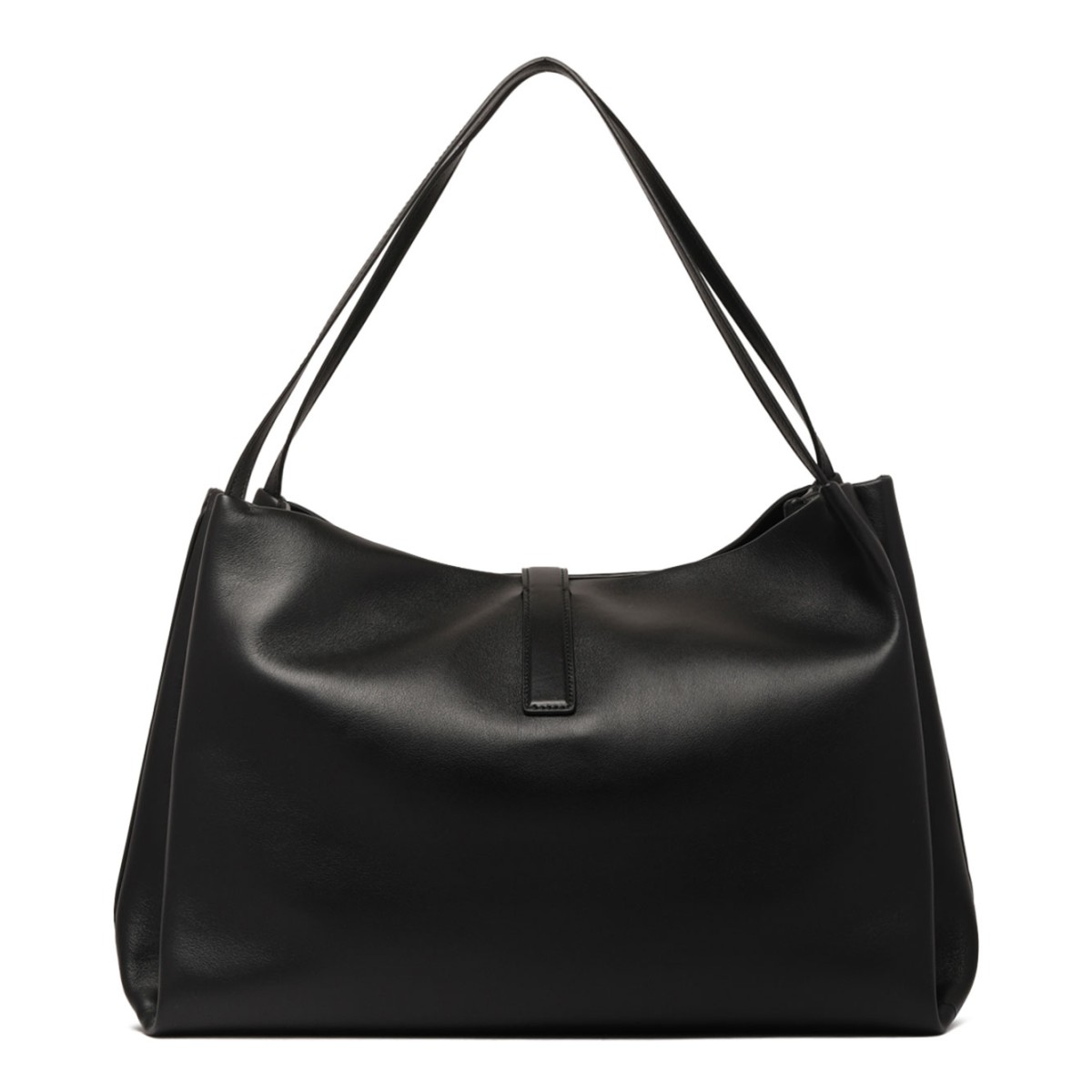 Black Medium Gancini Tote Bag