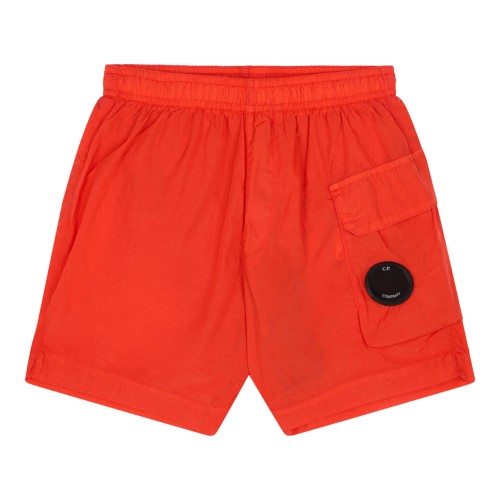 Mandarin Red Swim Shorts