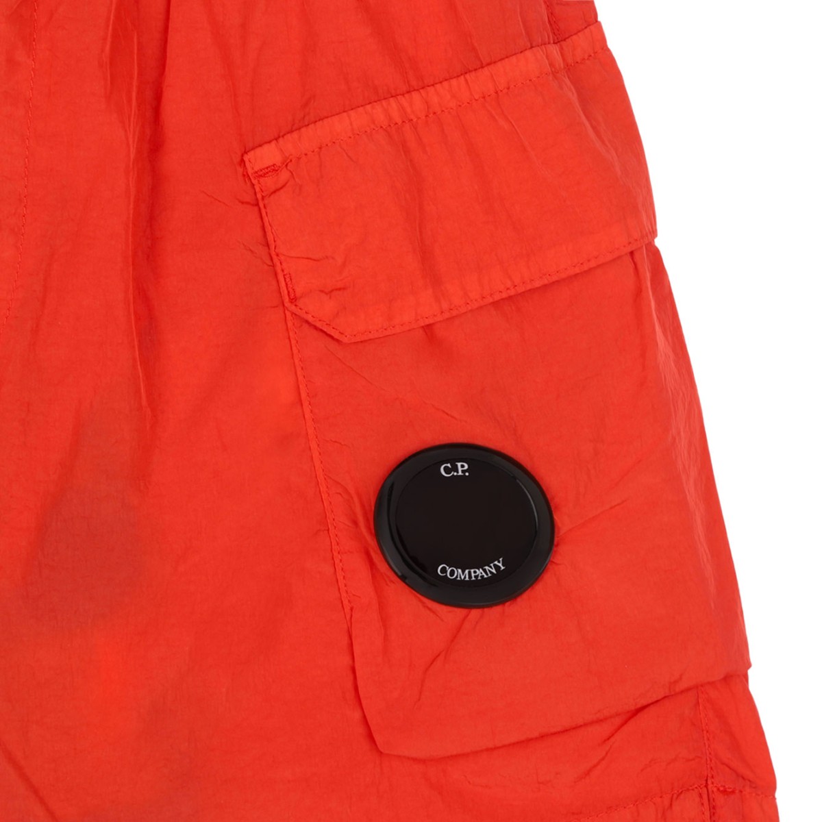 Mandarin Red Swim Shorts