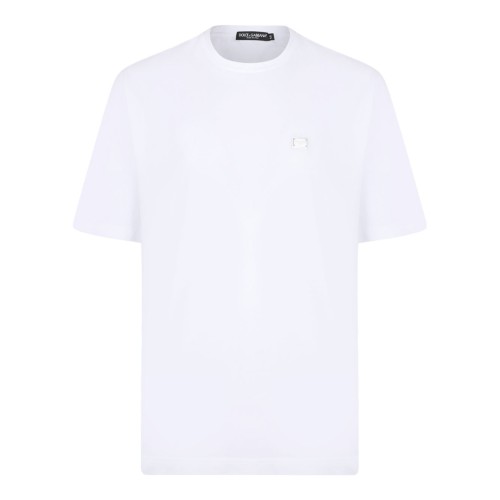 White Logo Plaque T-Shirt