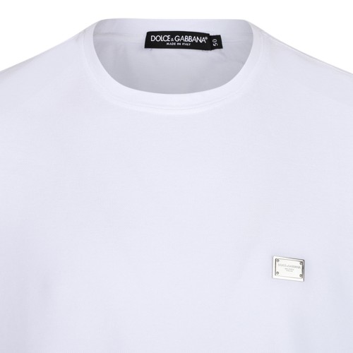 White Logo Plaque T-Shirt
