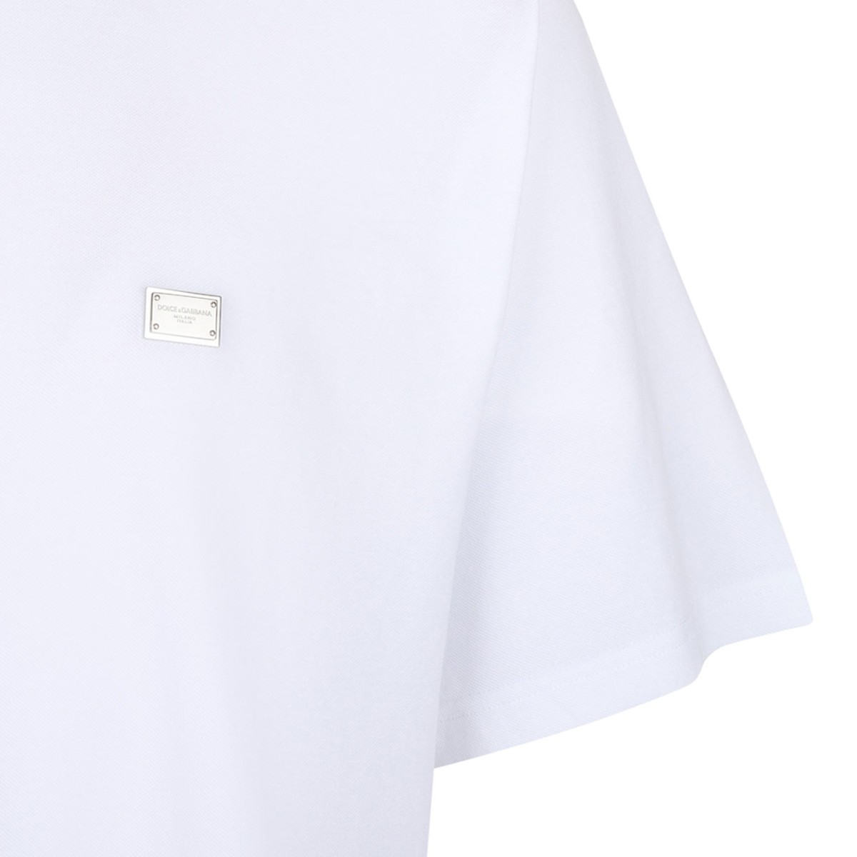 White Logo Plaque T-Shirt