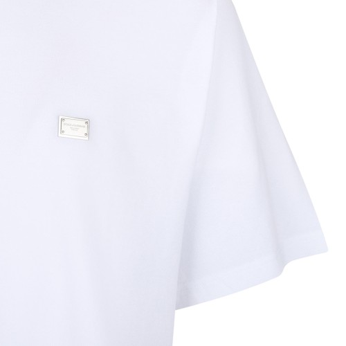 White Logo Plaque T-Shirt