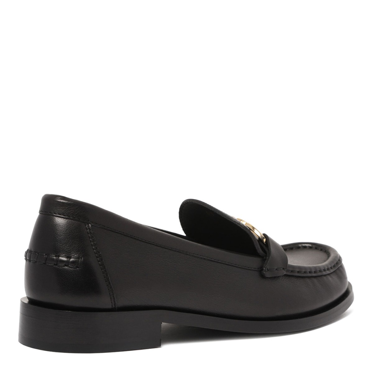 Black British-Inspired Moccasin