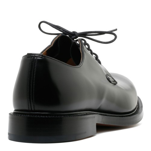Black Shannon Derby Shoes