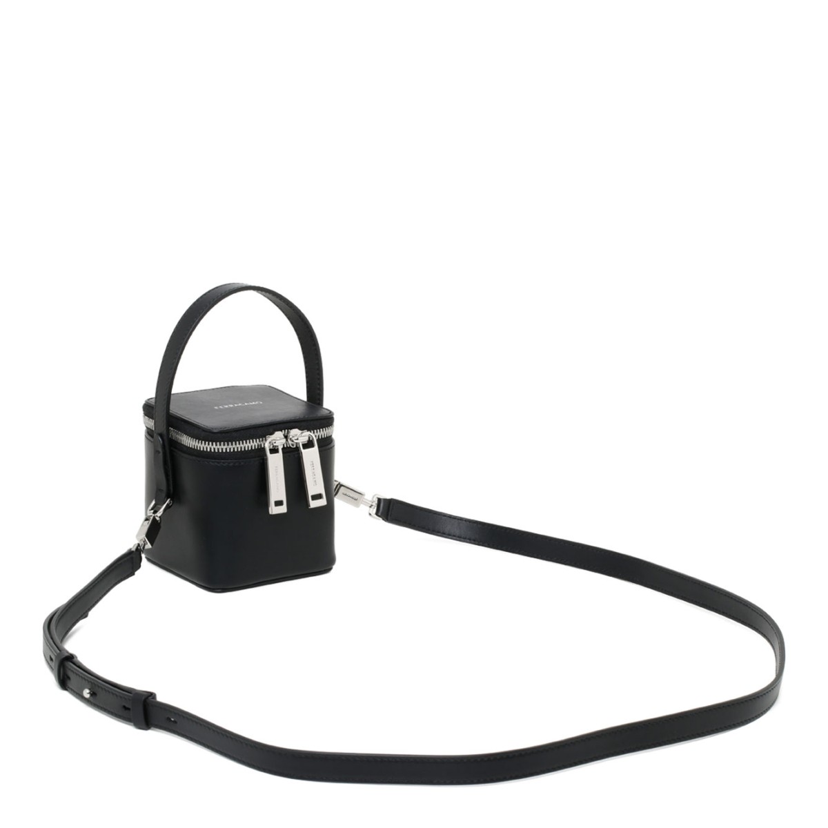 Black Micro Mini Shoulder Bag