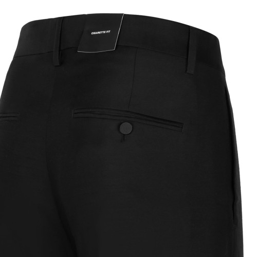 Black Slim Fit Trousers