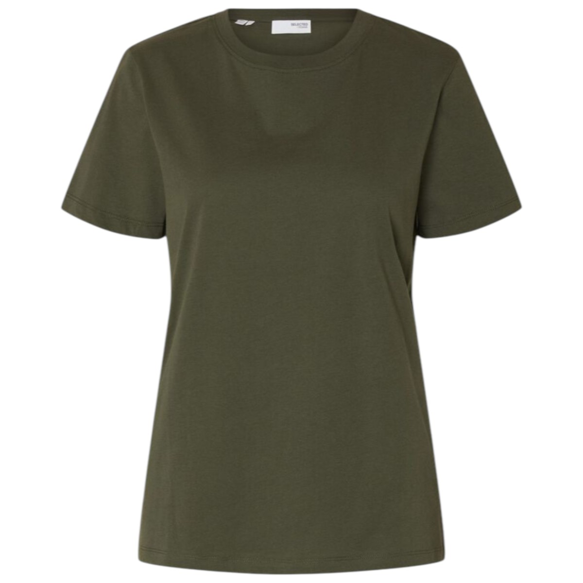 Dark Green Basic T-Shirt